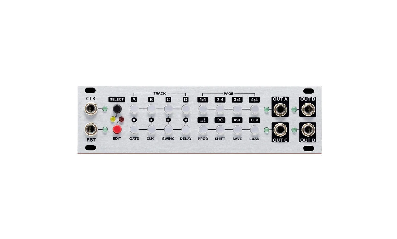 Intellijel Steppy 1U Trigger Sequencer 1U