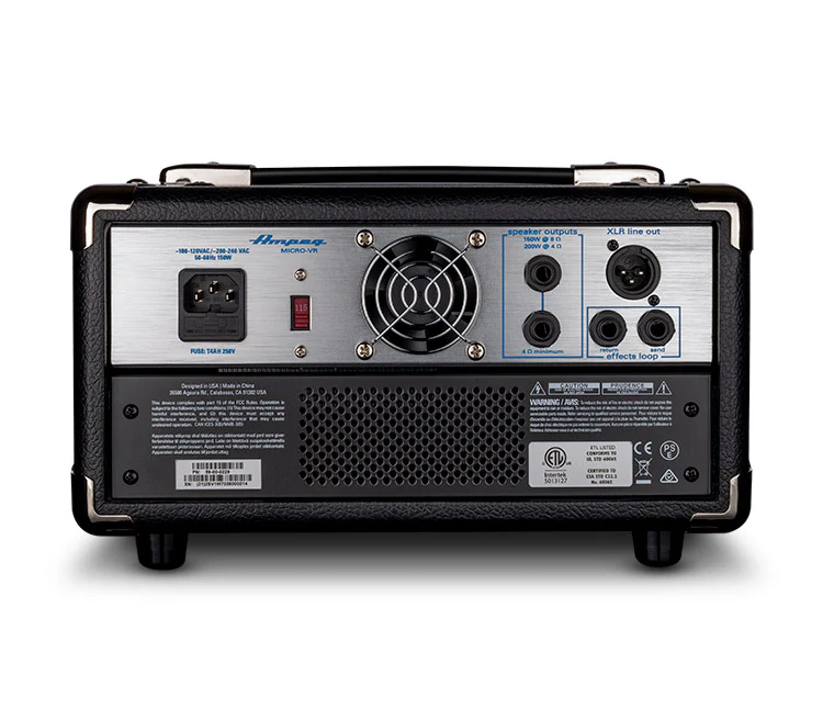 Ampeg MICRO-VR-HD 200 Watt Bass Head - Image 3