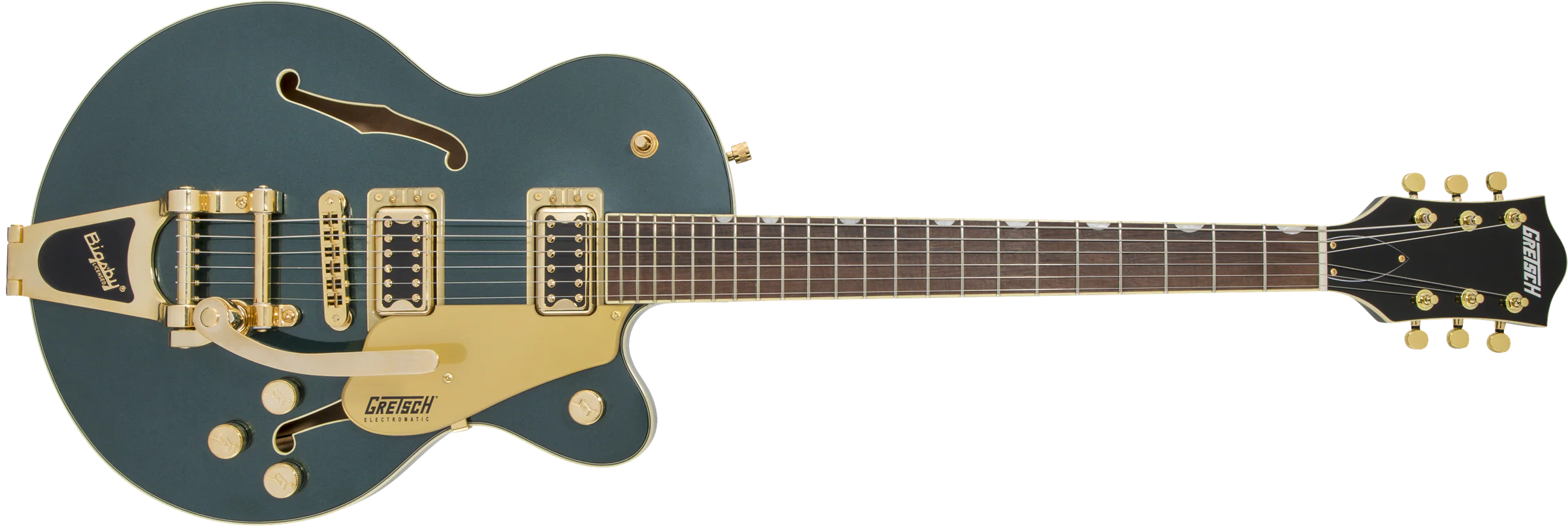 Gretsch G5655TG Limited Edition Electromatic Center Block Jr - Cadillac Green - Image 2
