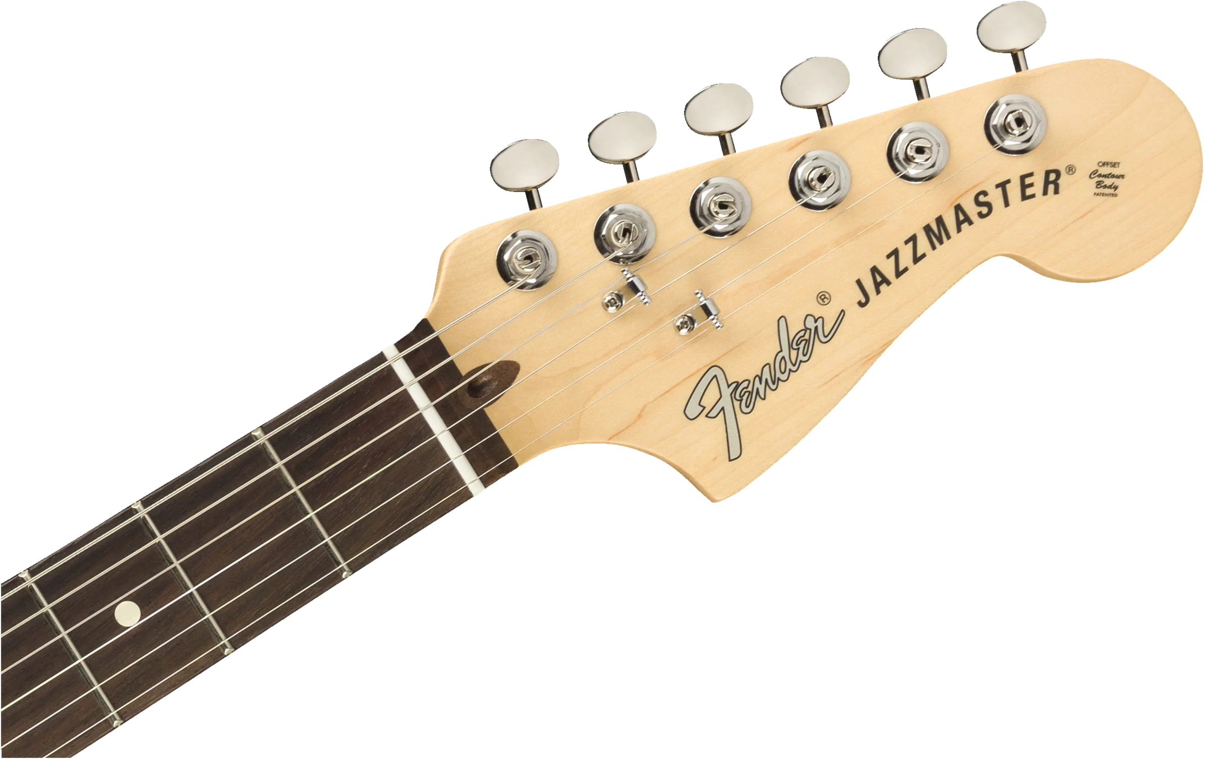 Fender American Performer Jazzmaster - Satin Lake Placid Blue - Image 3