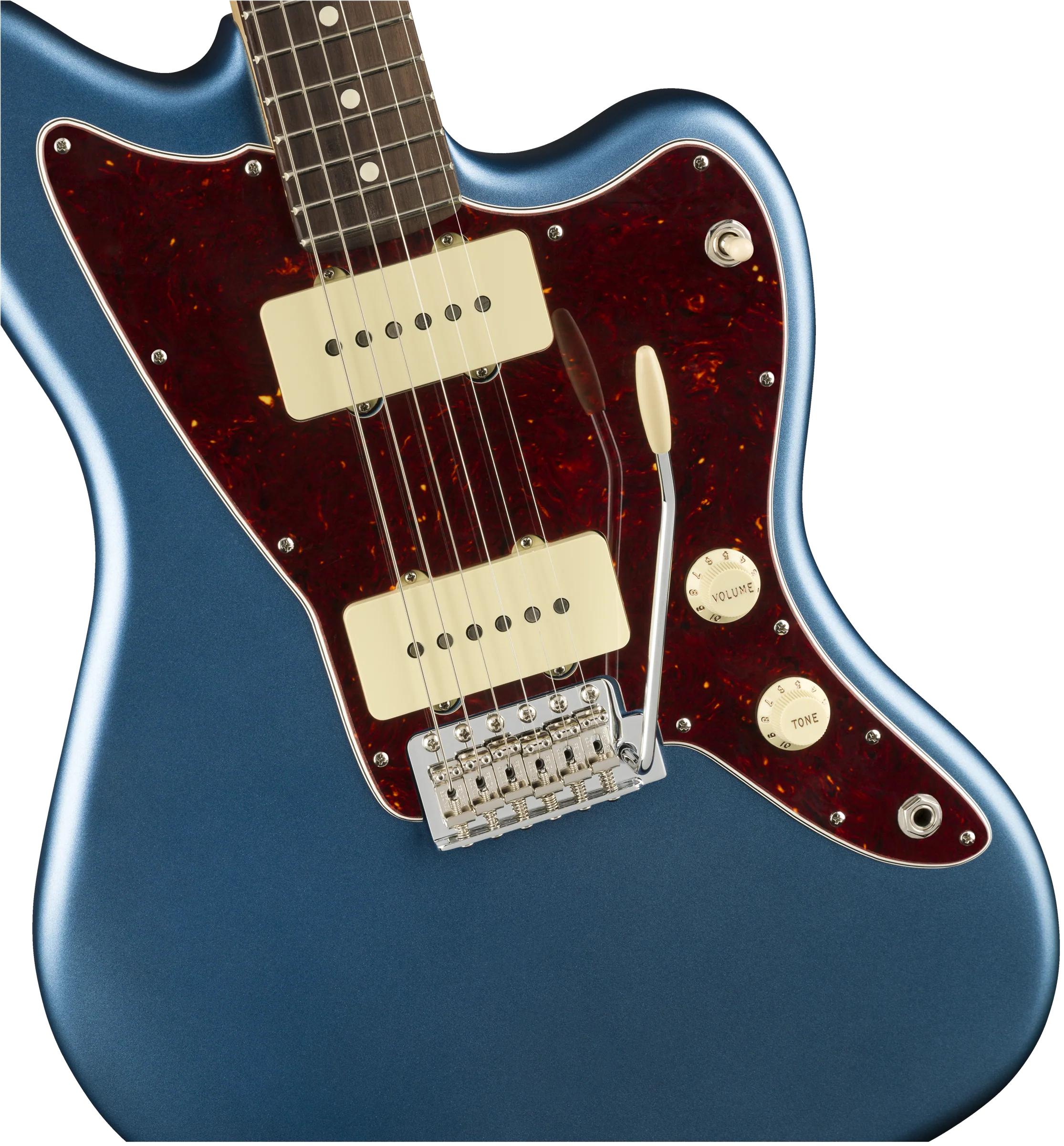 Fender American Performer Jazzmaster - Satin Lake Placid Blue - Image 6