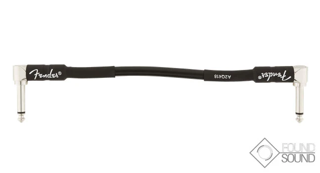 Fender Professional Series 6" Patch Cable - Black