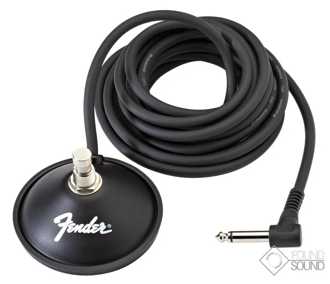 Fender 1-Button Economy On/Off Footswitch: with 1/4" Jack