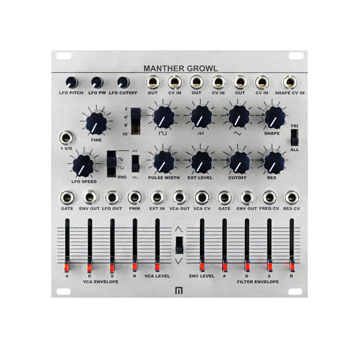 Malekko Manther Growl Monosynth Eurorack Module