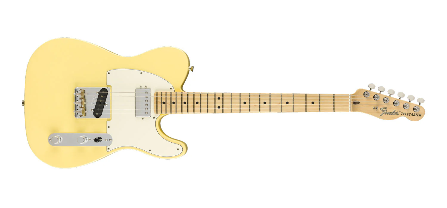Fender American Performer Telecaster with Humbucker - Vintage White - Image 3