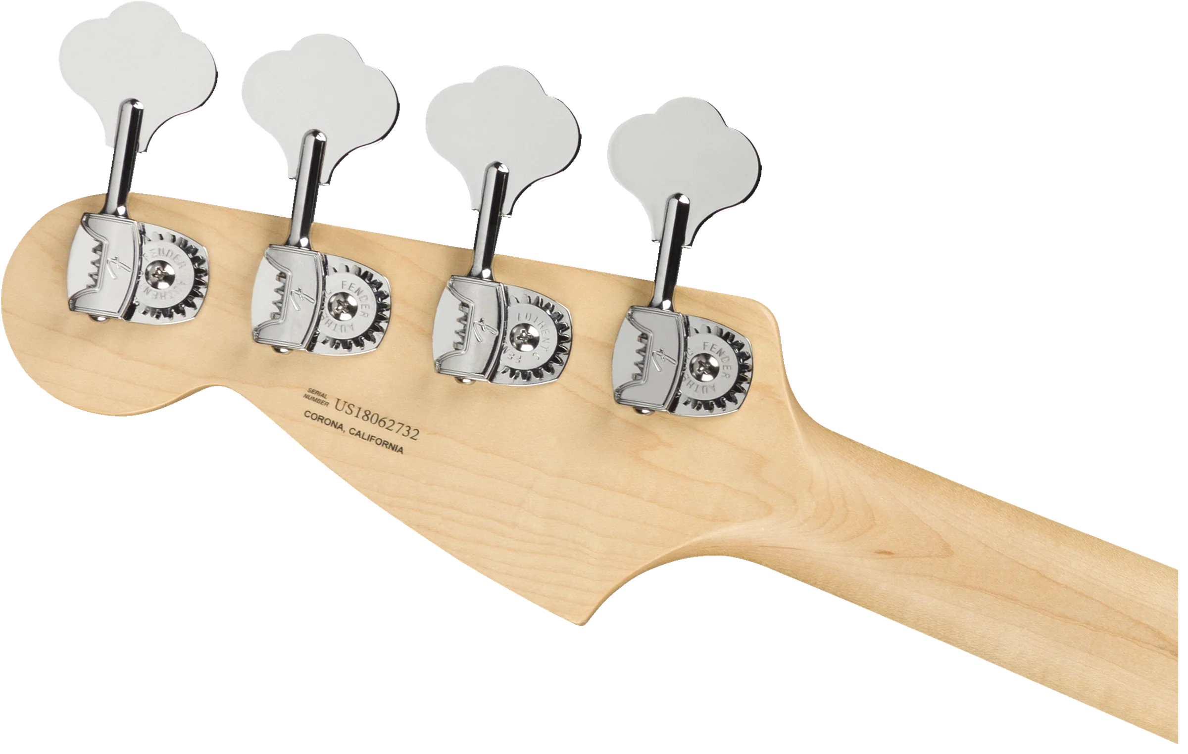 Fender American Performer Mustang Bass - Arctic White - Image 5