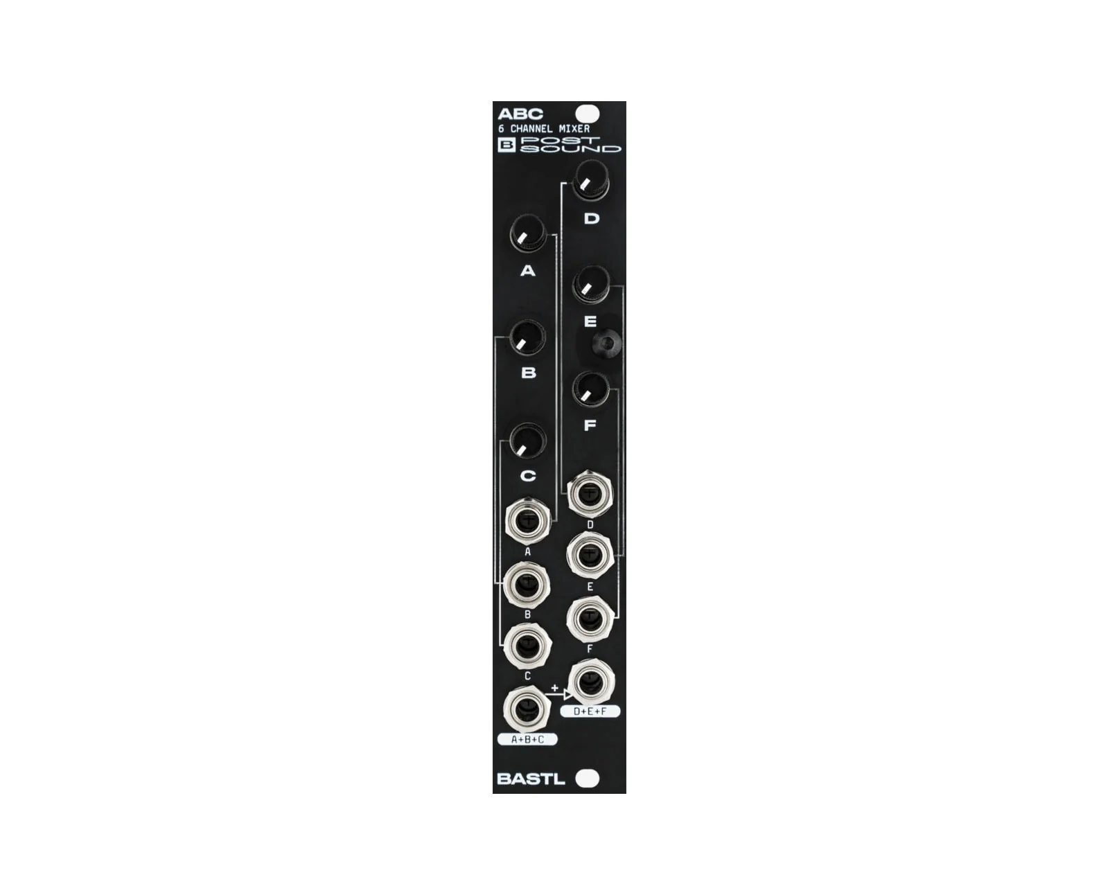 Bastl ABC 6 Channel Mixer