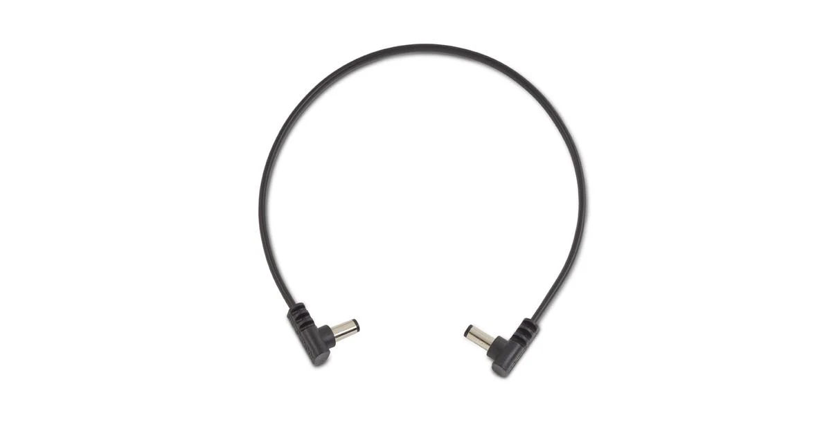 Warwick Rockboard Flat Power Supply Cable 30cm Angled/Angled