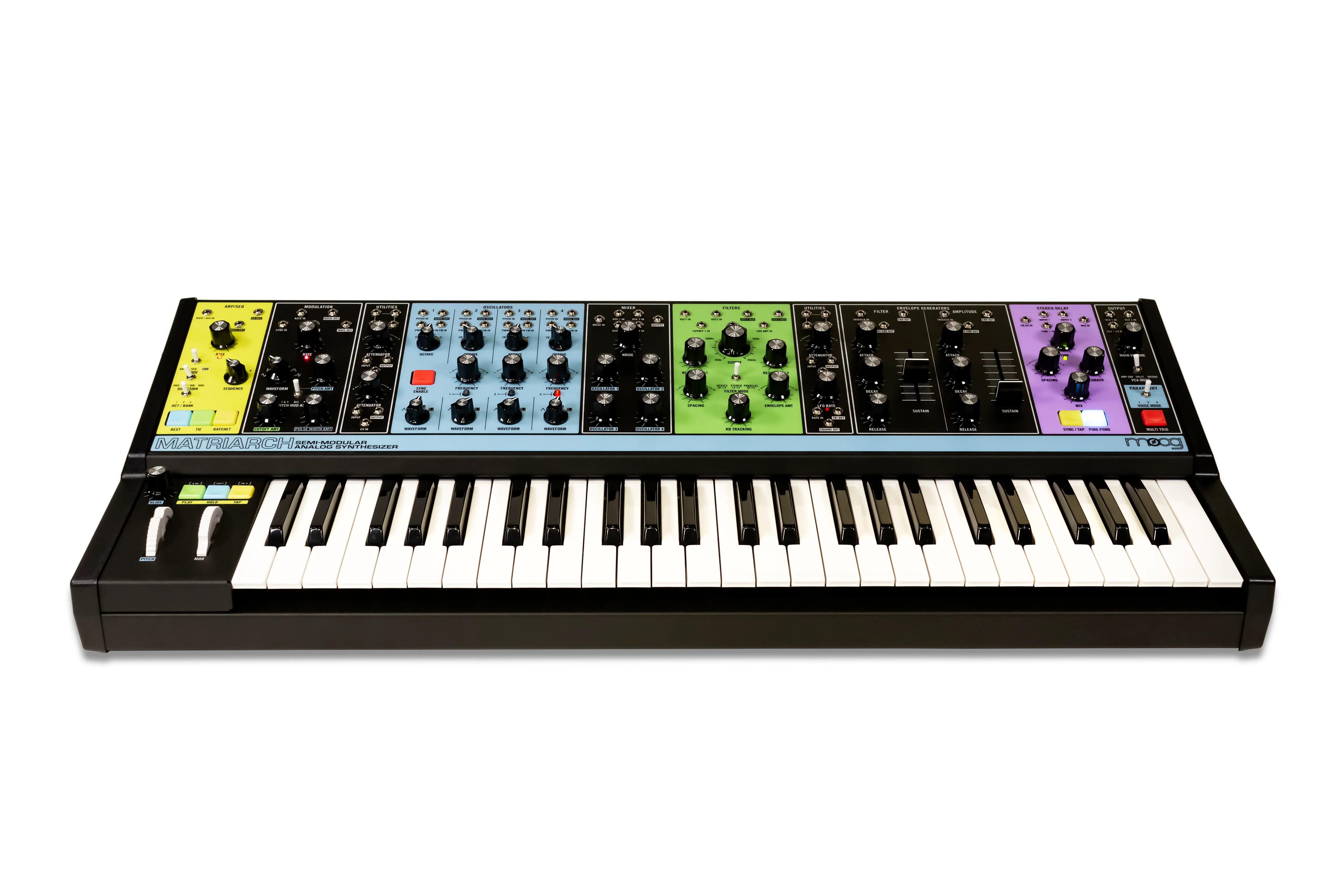 Moog Matriarch Patchable 4-note Paraphonic Analogue Synthesiser - Image 7