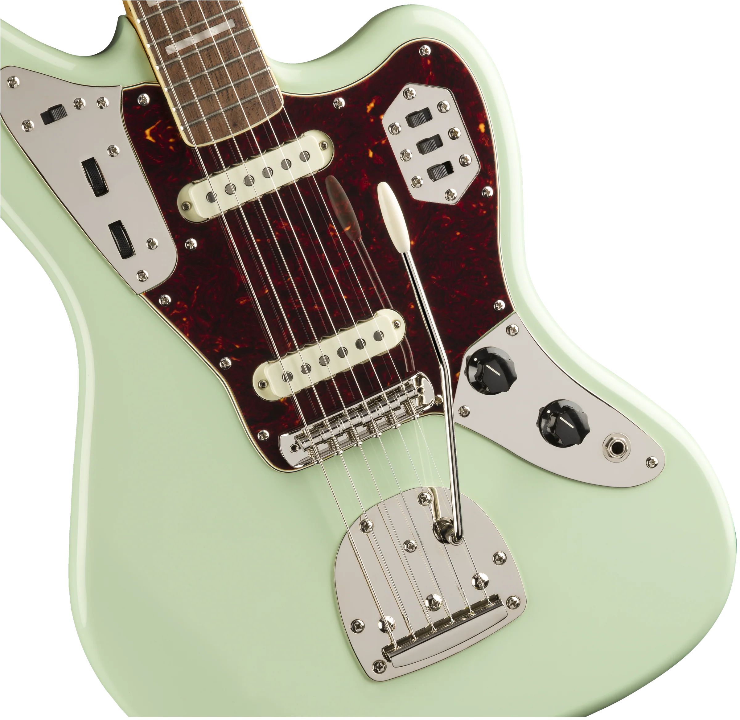 Fender Squier Classic Vibe '70s Jaguar - Surf Green - Image 6