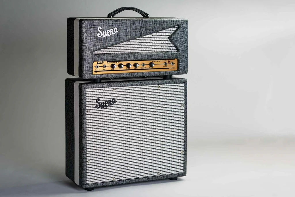 Supro 1790 Black Magick 75 Watt 1x12" Extension Cabinet - Image 5