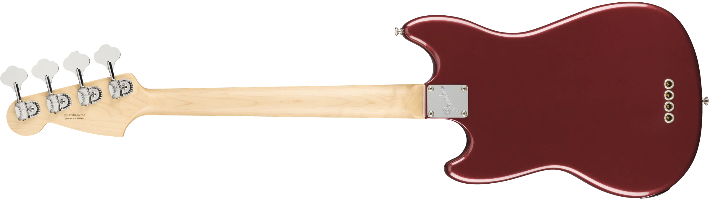 Fender American Performer Mustang Bass - Aubergine - Image 3