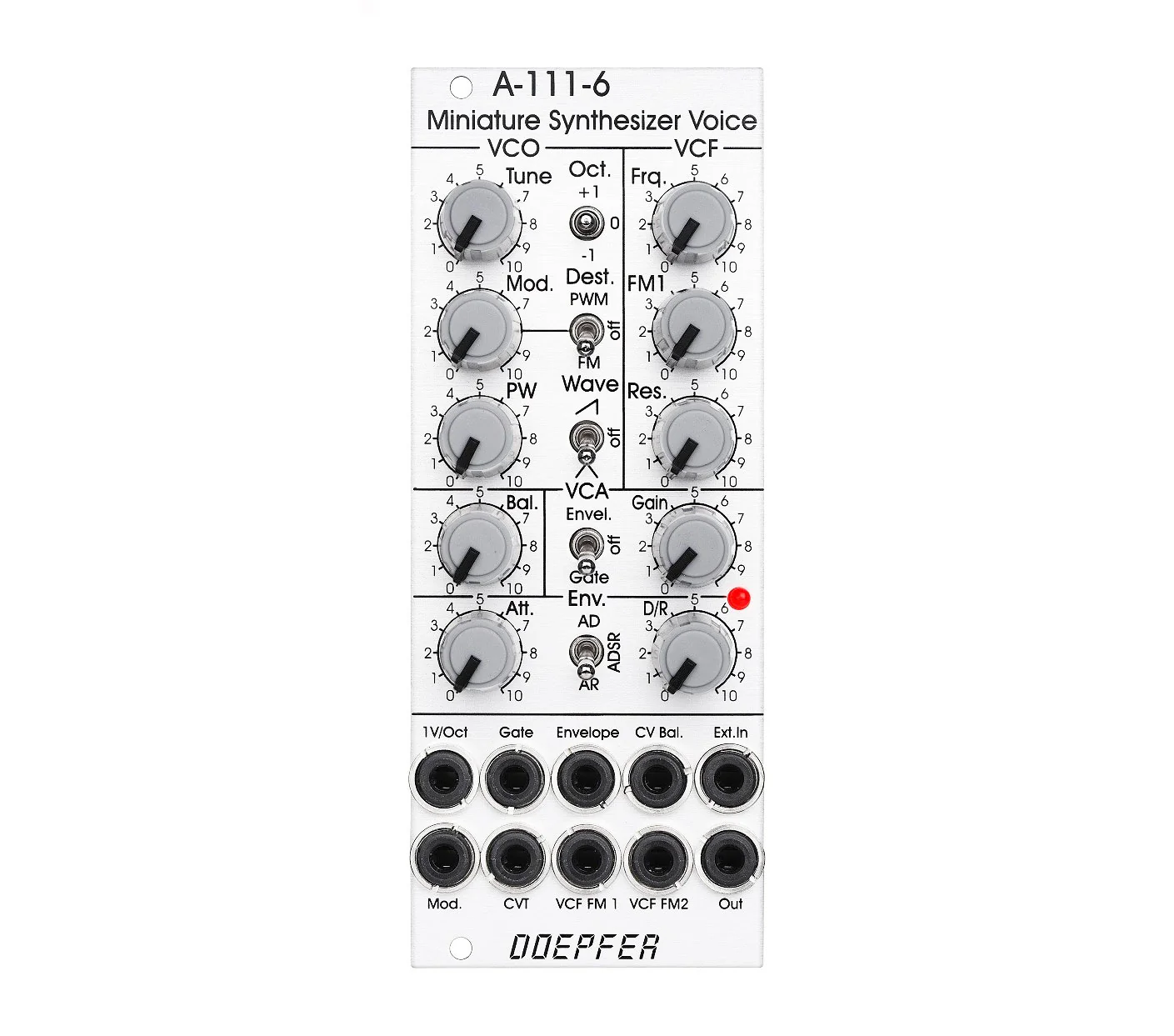 Doepfer A-111-6 Miniature Synthesizer Slim Line