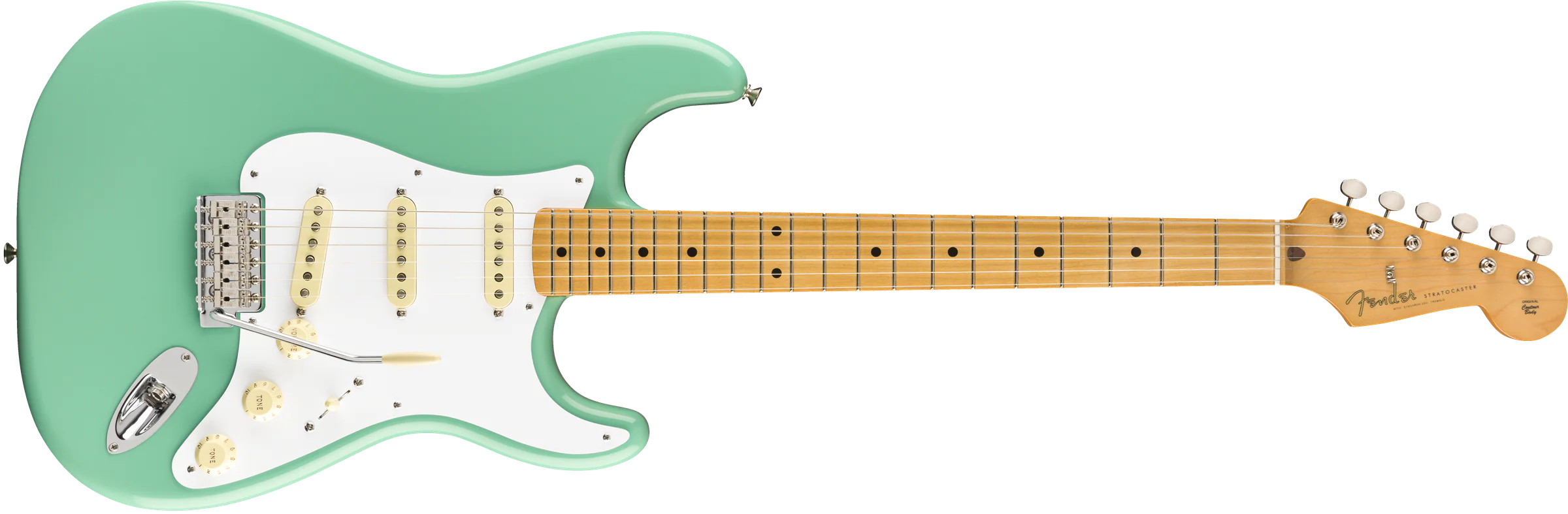 Fender Vintera '50s Stratocaster Maple Sea Foam Green - Image 2