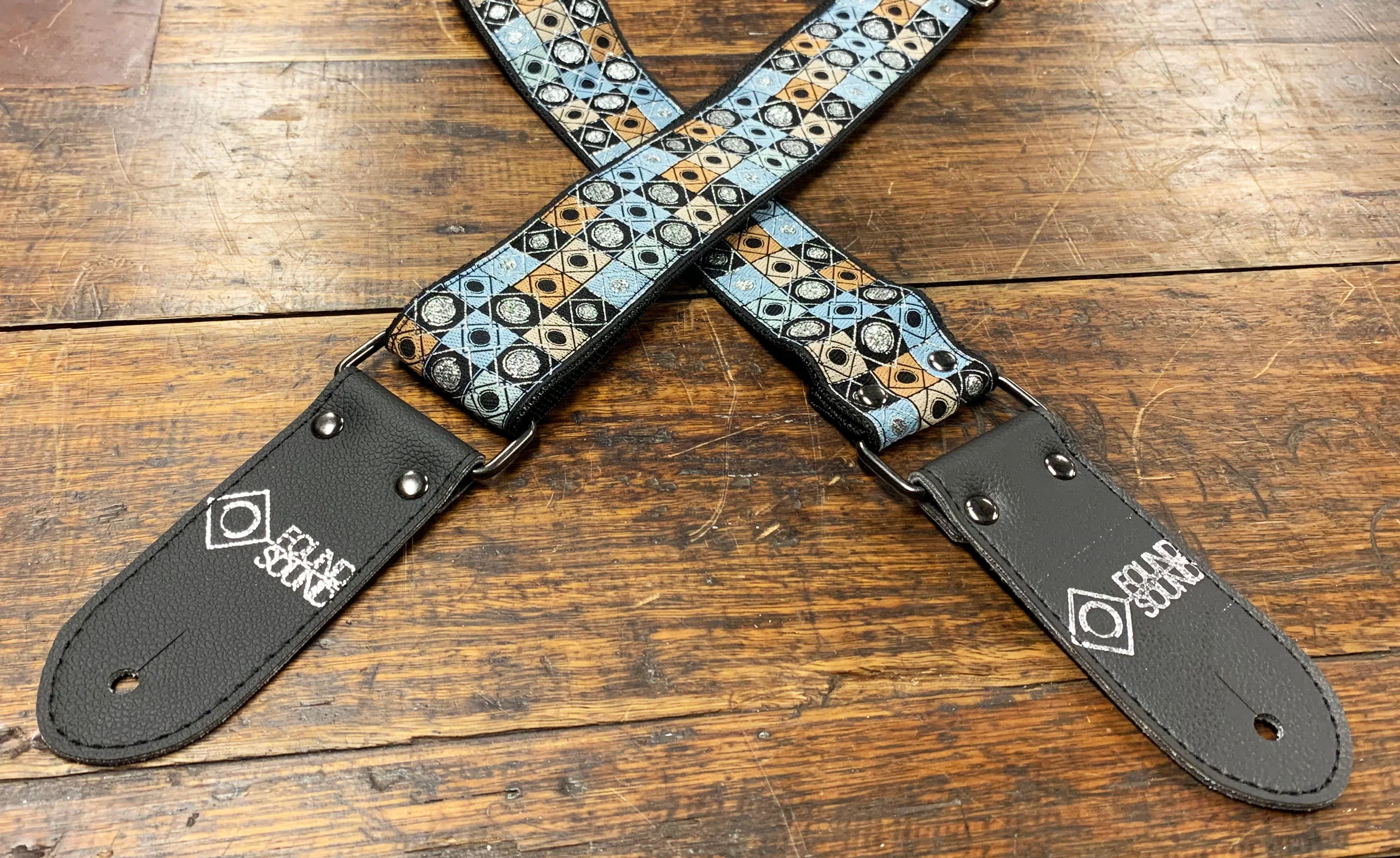 DSL Jacquard Weave Found Sound Guitar Strap - Image 5