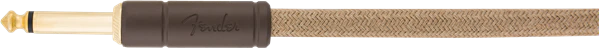 Fender 10' Angled Festival Instrument Cable Pure Hemp Natural - Image 3