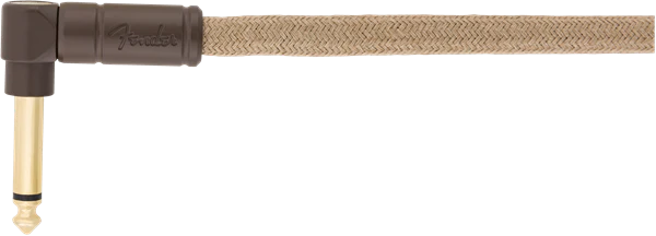 Fender 10' Angled Festival Instrument Cable Pure Hemp Natural - Image 4