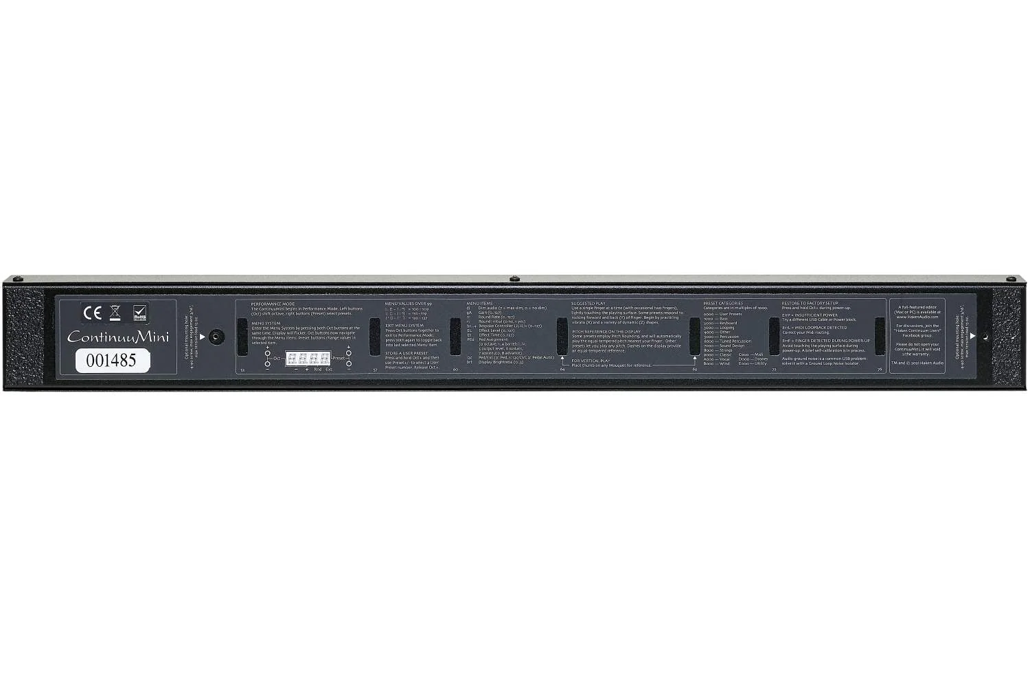 Haken Audio ContinuuMini Portable MPE Synthesizer - Image 3