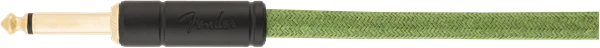 Fender 10' Angled Festival Instrument Cable Pure Hemp Green - Image 3