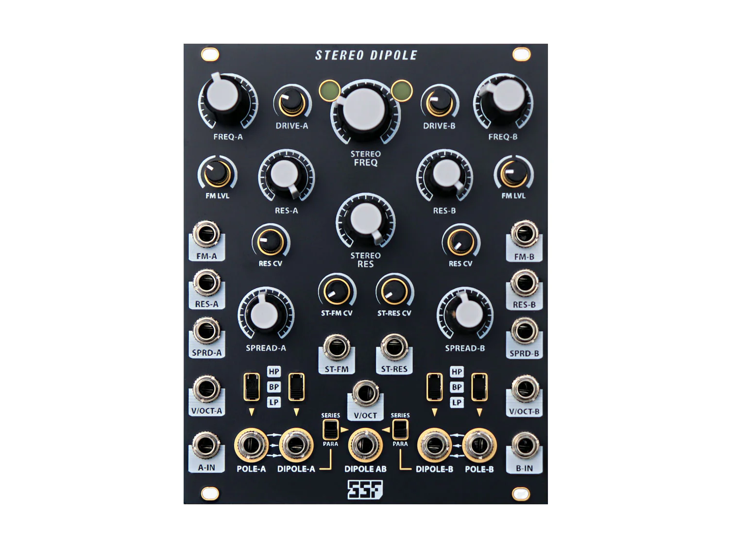 Steady State Fate Stereo Dipole - Black