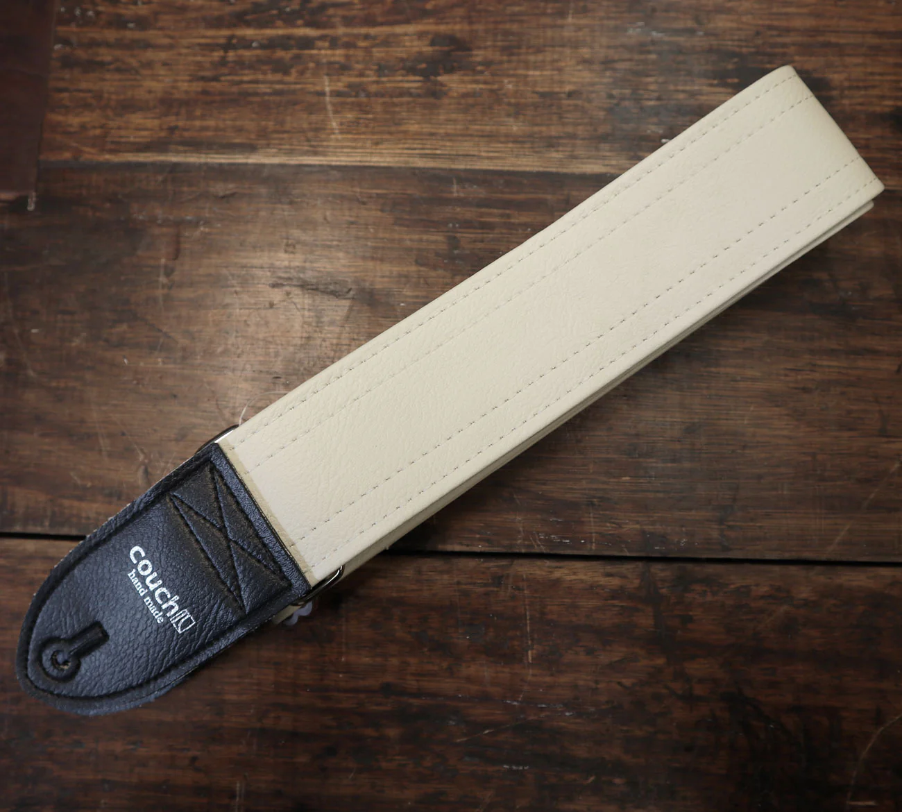 Couch Straps None More White Luggage Guitar Strap