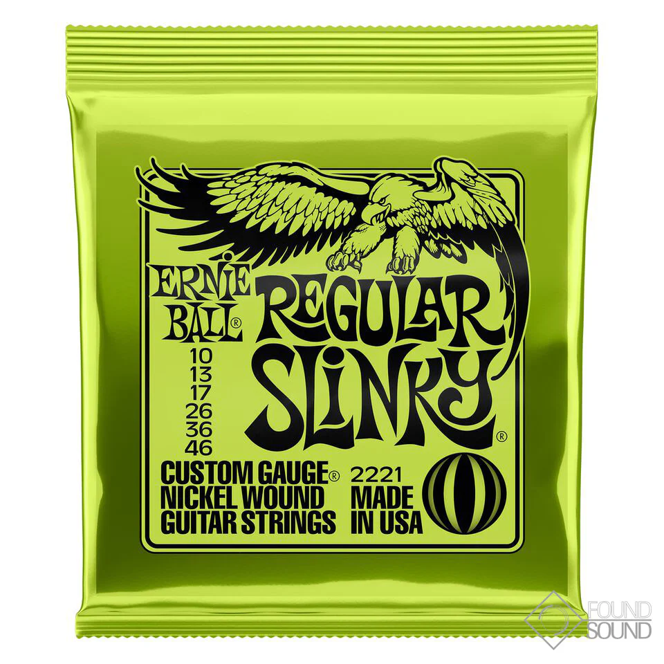 Ernie Ball Regular Slinky Electric Guitar Strings