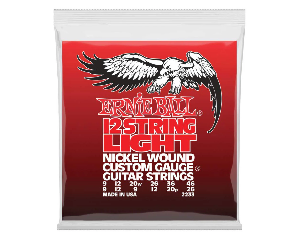 Ernie Ball E2233 12-String Light