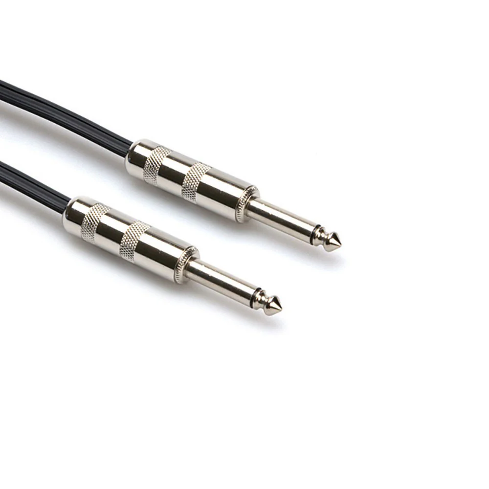 Hosa Technology SKZ-603 1/4" TS Male to 1/4" TS Male Speaker Cable (16 Gauge) - 3'