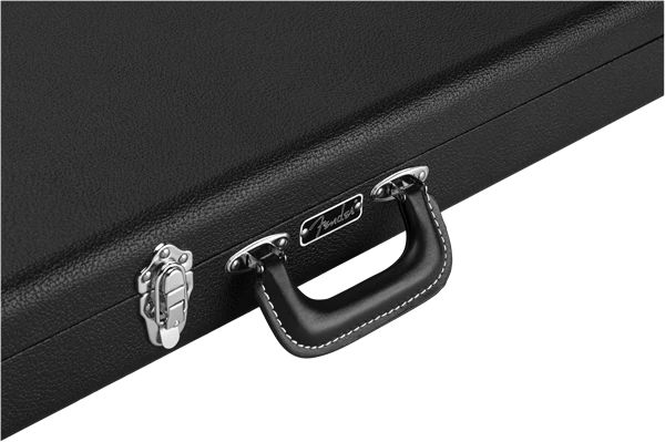 Fender Classic Series Wood Case - Precision/Jazz Bass - Black - Image 2