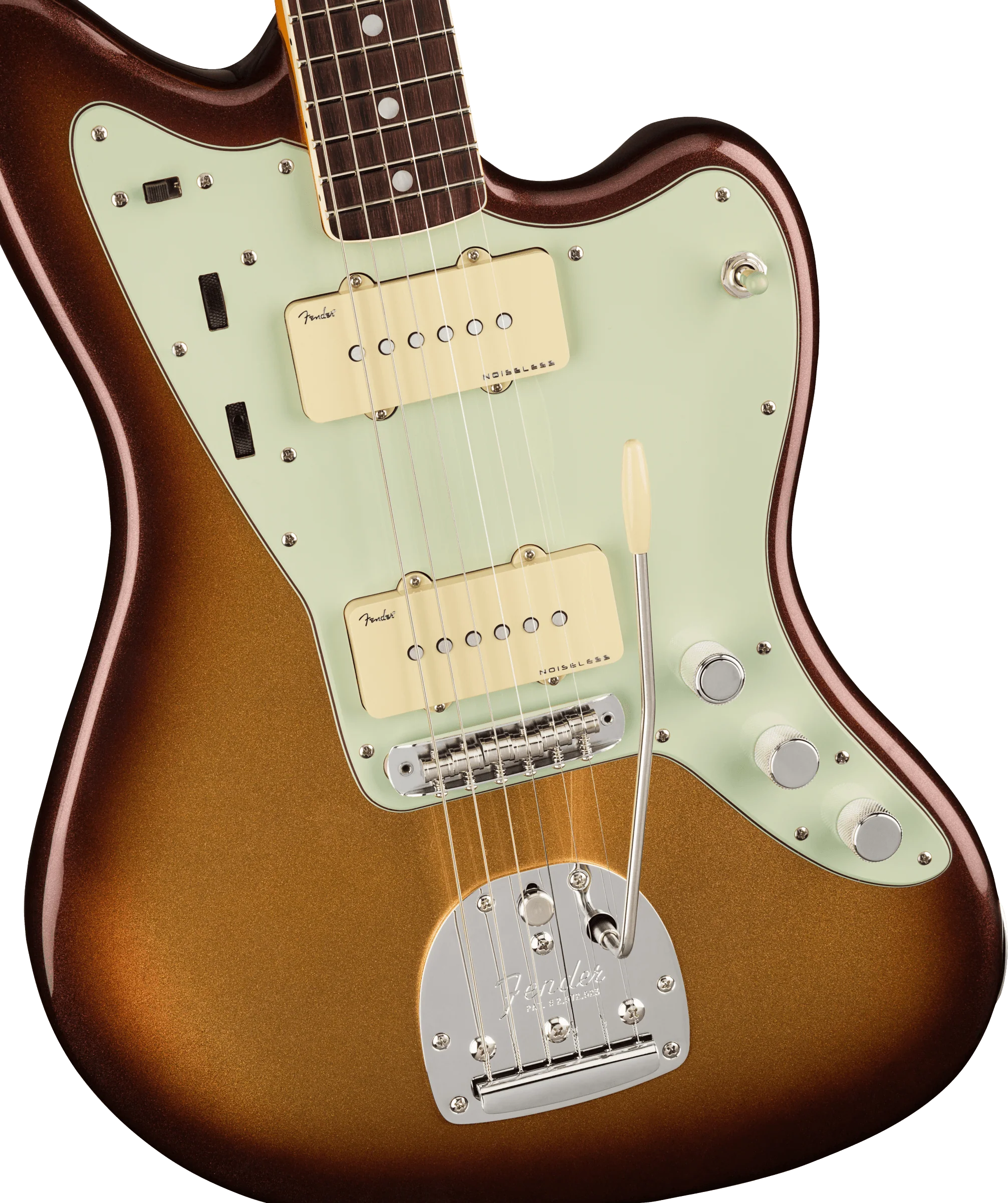 Fender American Ultra Jazzmaster Mocha Burst - Image 6