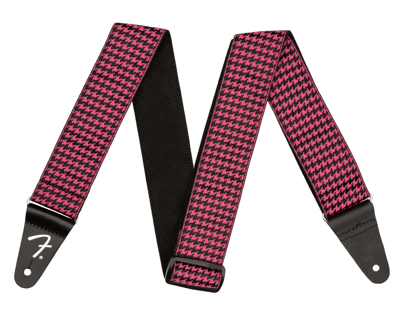 Fender Houndstooth Jacquard Strap (Pink)
