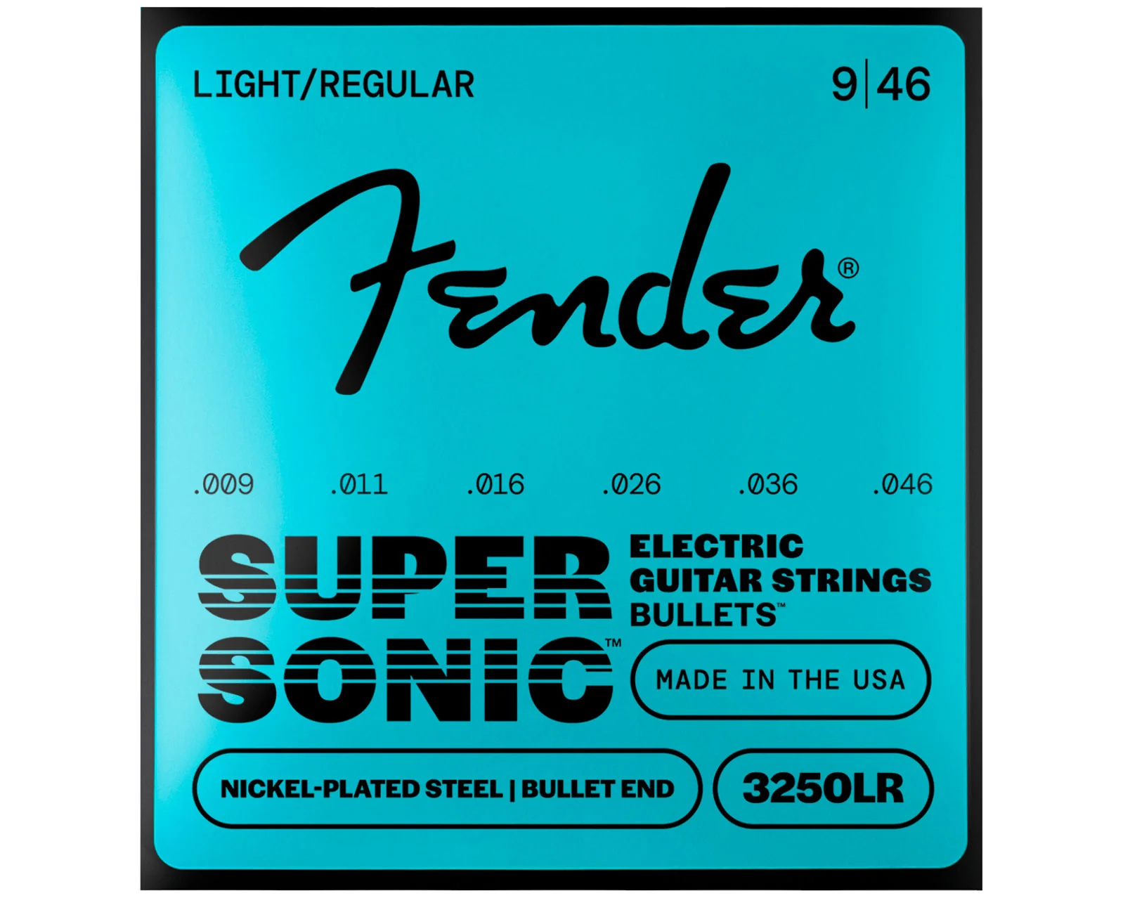 Fender 3250LR Super Bullets 9-46
