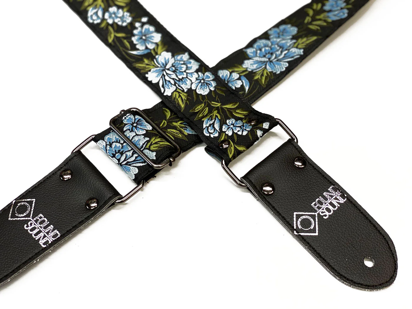 DSL Jacquard Weave FG-Blue Guitar Strap