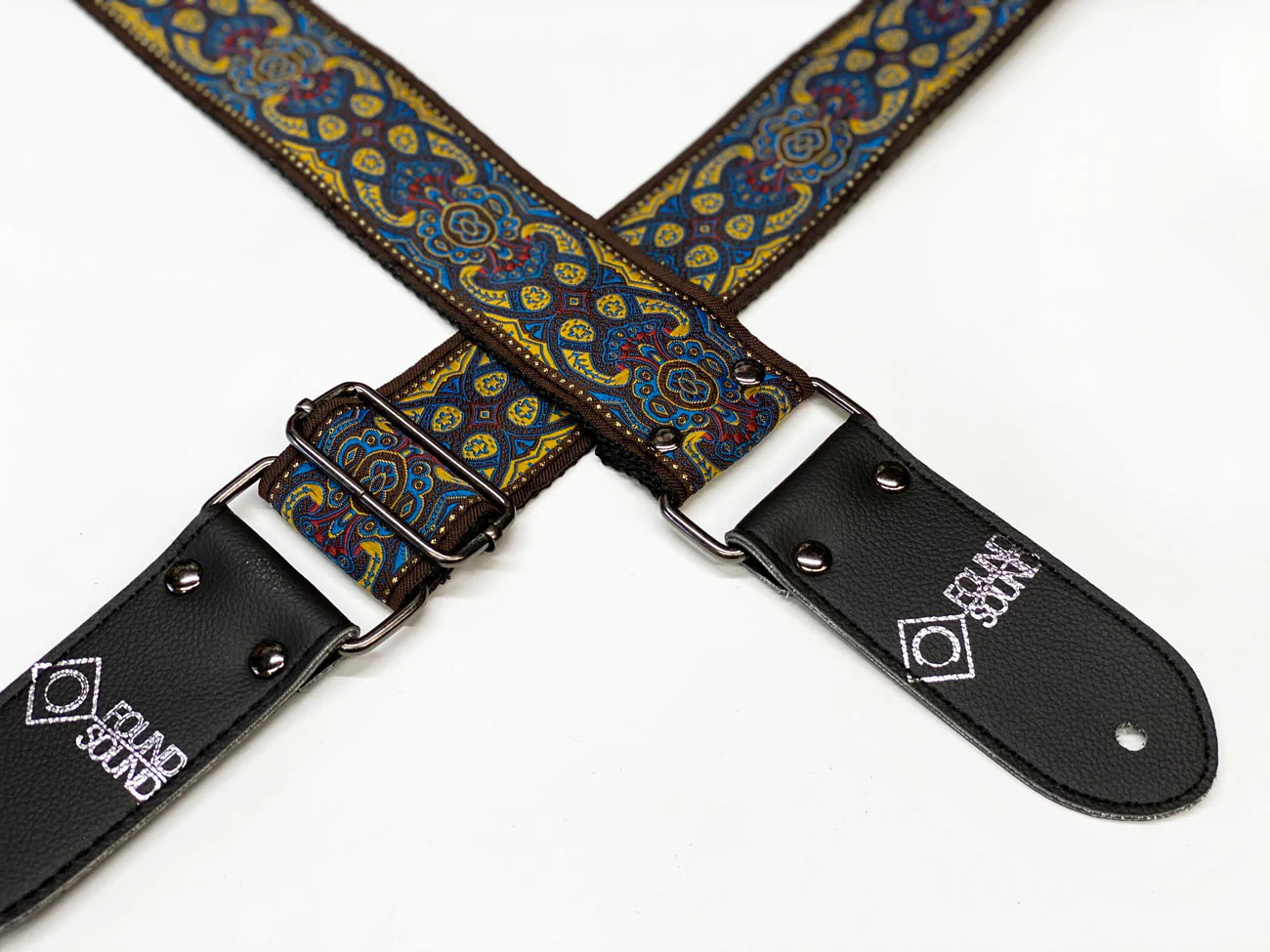 DSL Jacquard Weave TAD-Yellow Guitar Strap