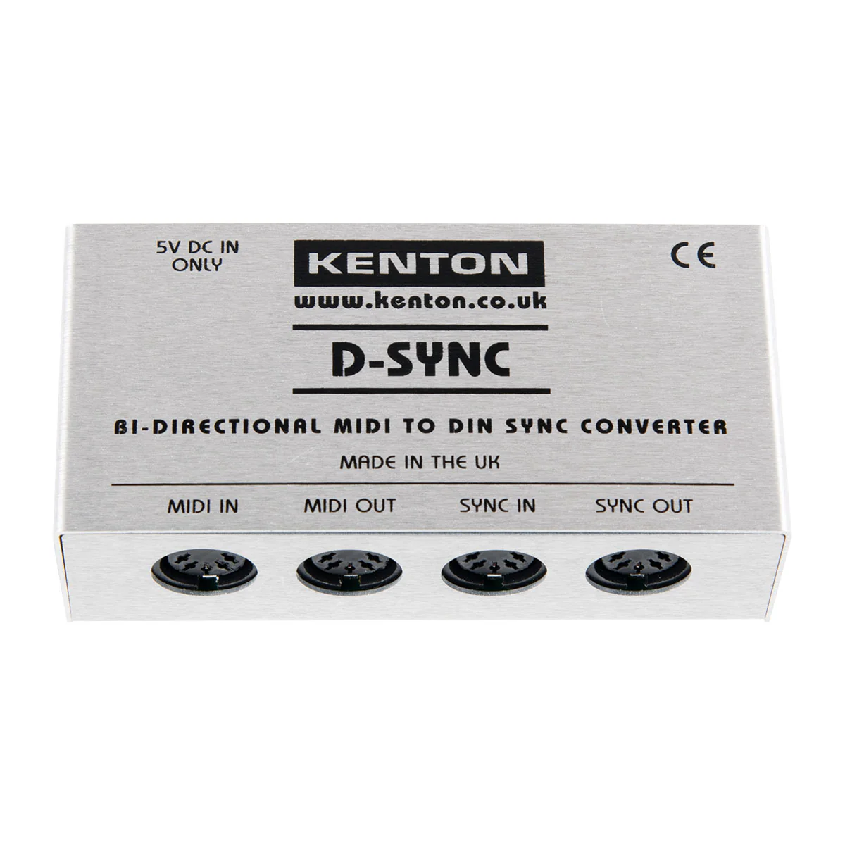 Kenton D-Sync Bi-Directional MIDI to DIN Sync Converter