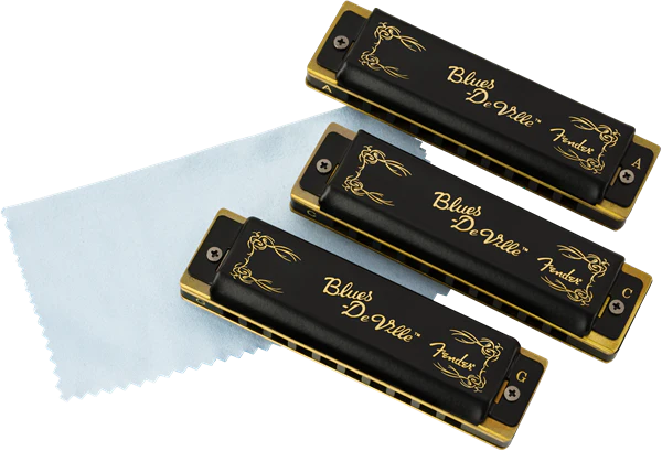 Fender Blues Deville Harmonica (Set of 3) - Image 3