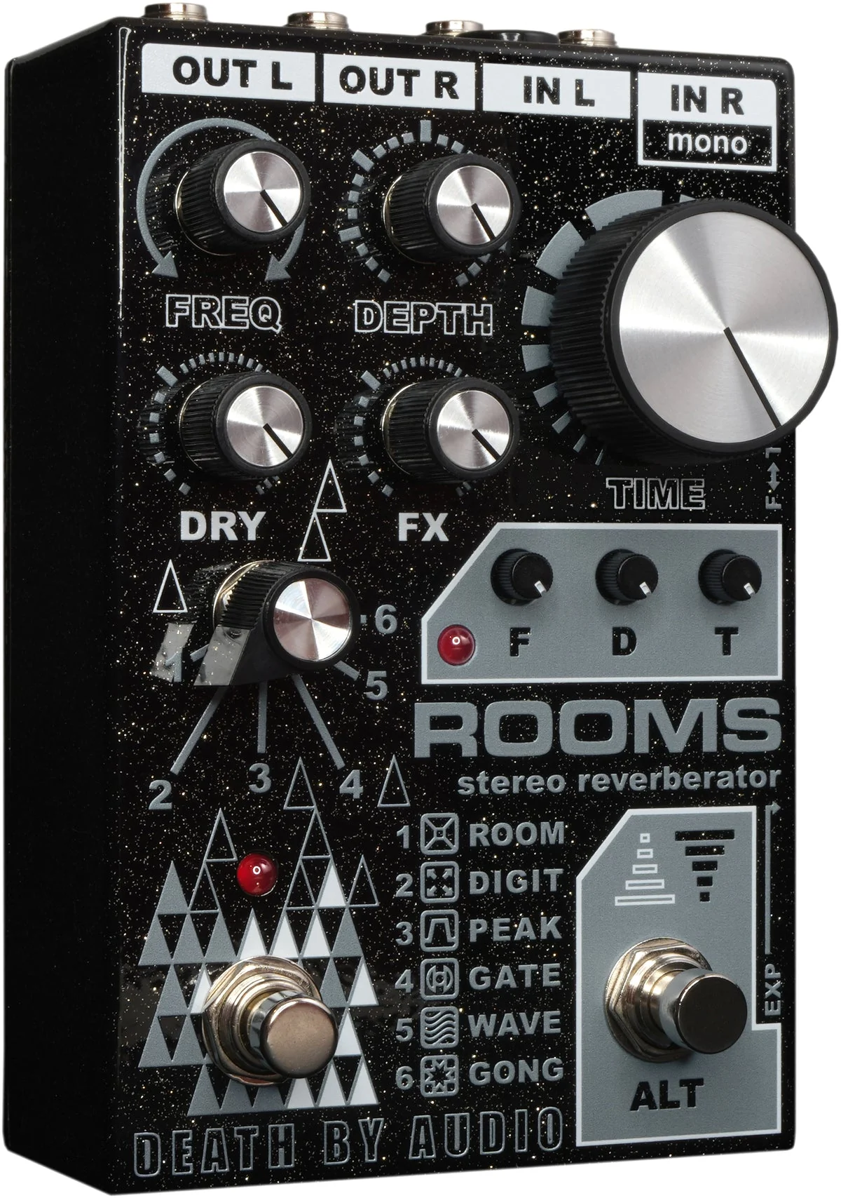 Death By Audio R O O M S Multi-Function Reverberating Pedal - Image 2