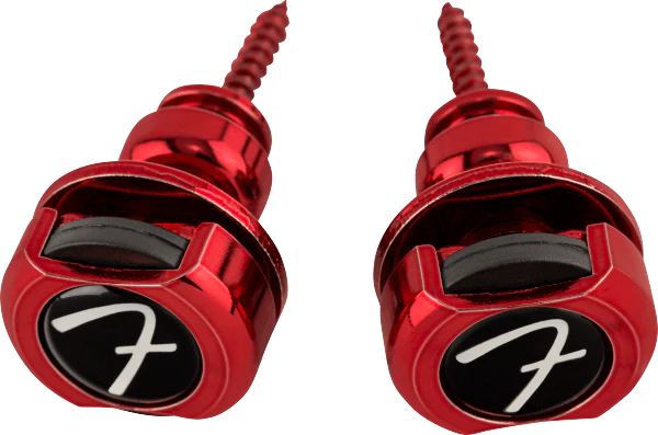 Fender Infinity Strap Locks - Red - Image 2