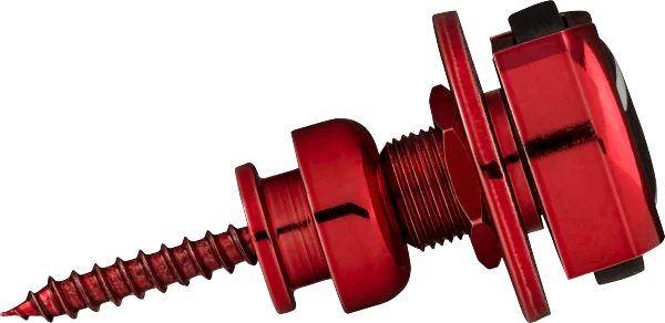 Fender Infinity Strap Locks - Red - Image 4