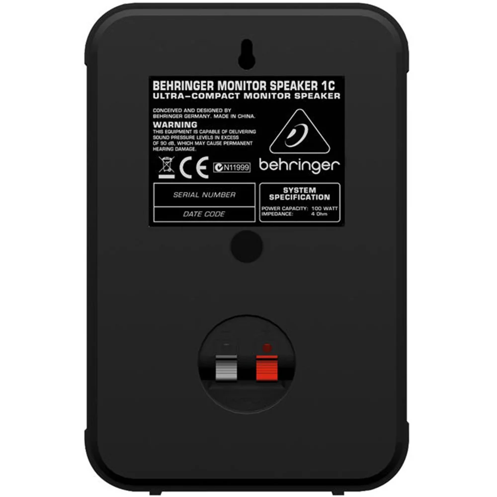 Behringer 1C Black Monitor Speakers - Image 2