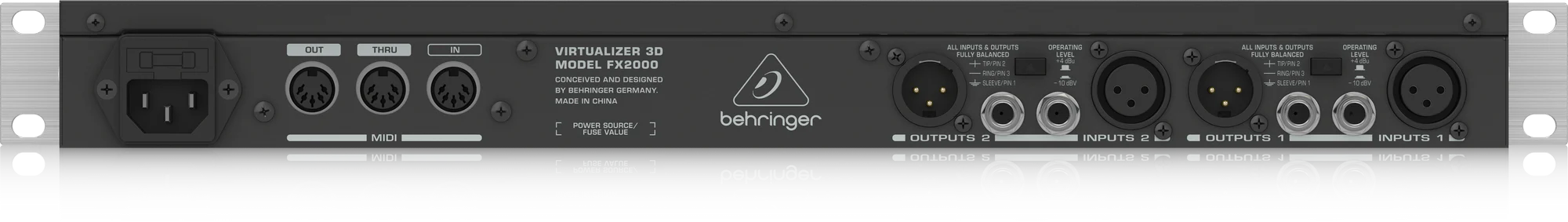 Behringer Virtualizer 3D FX2000 Effects - Image 3