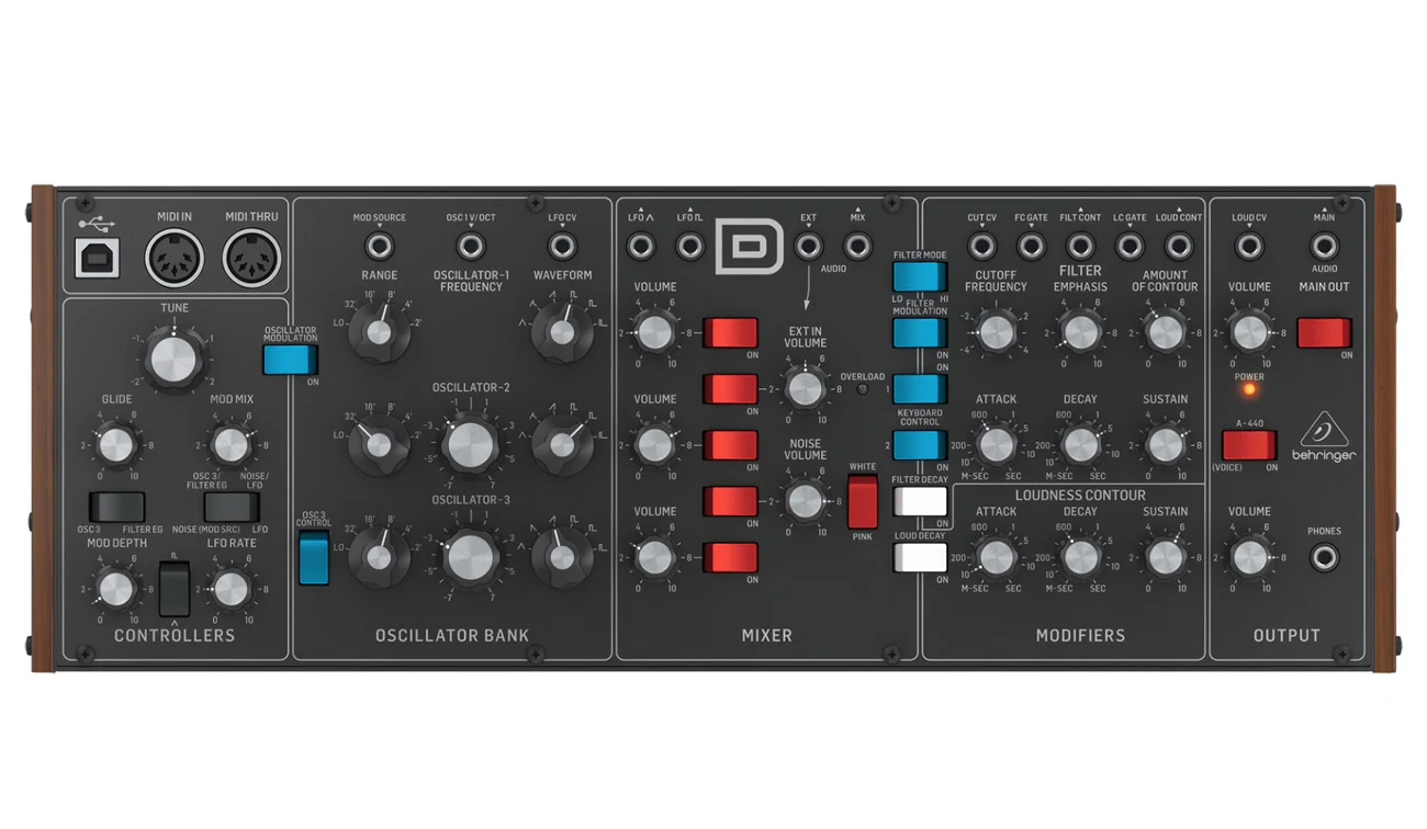 Behringer Model D Analog Synthesizer