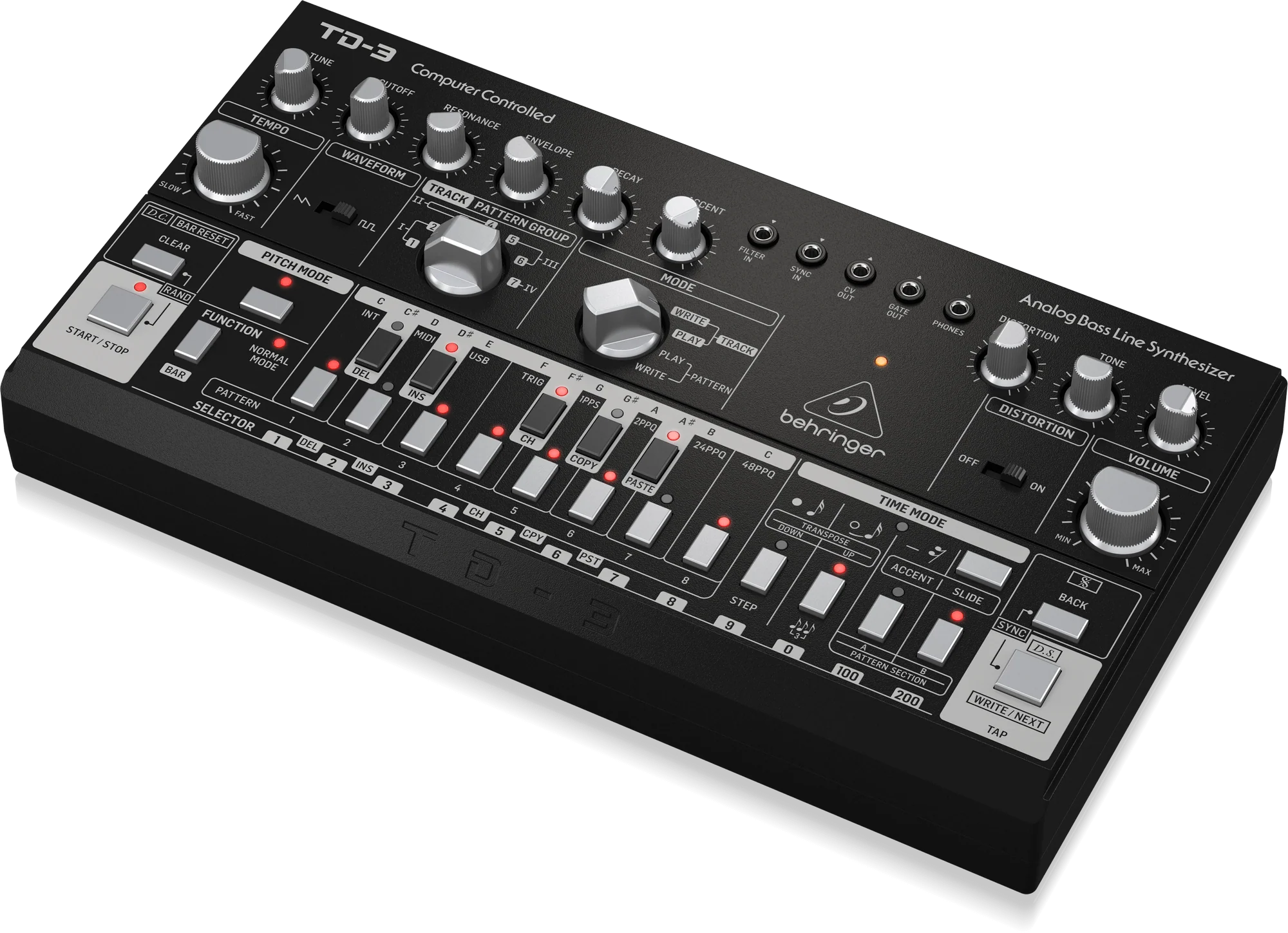 Behringer TD-3 BK Analog Bass Line Synth - Image 2