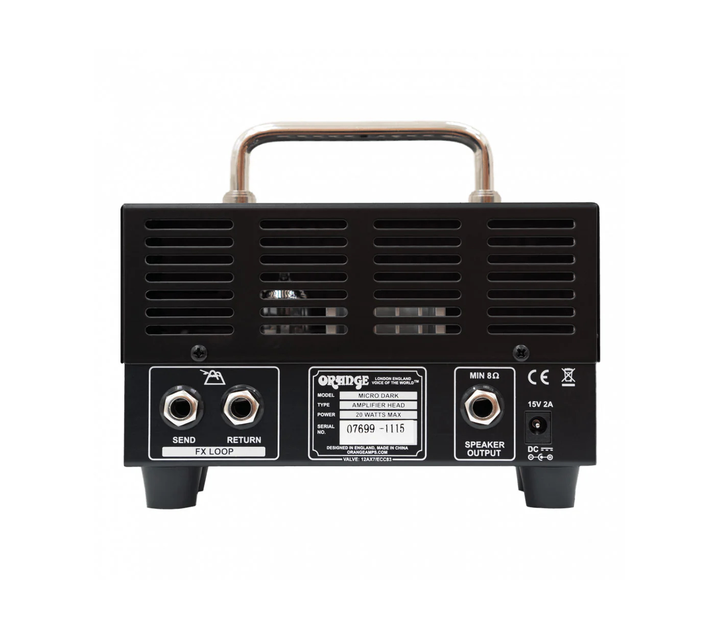 Orange MD Micro Dark Guitar Valve Head - Image 2