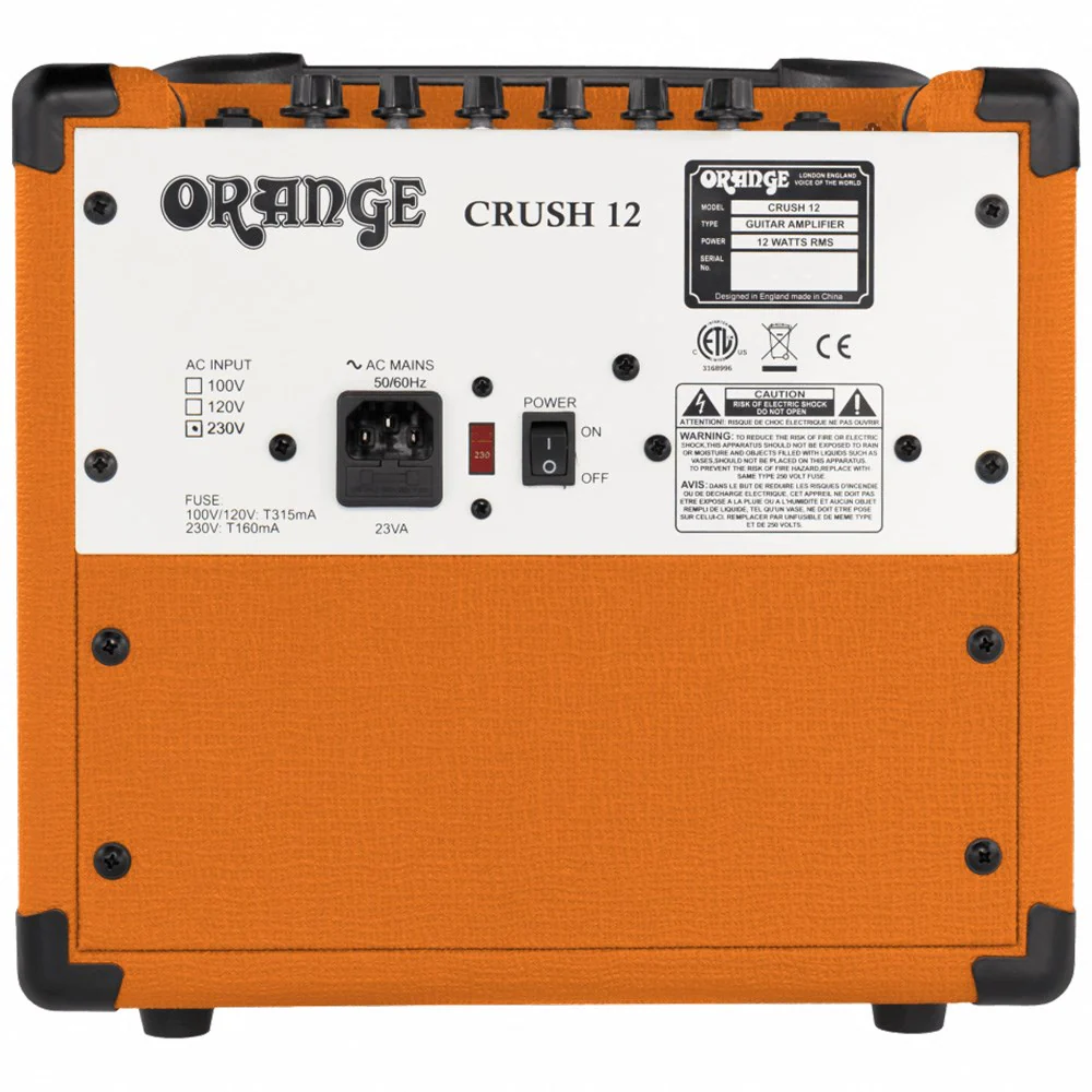 Orange Crush 12 Combo Amplifier - Image 3