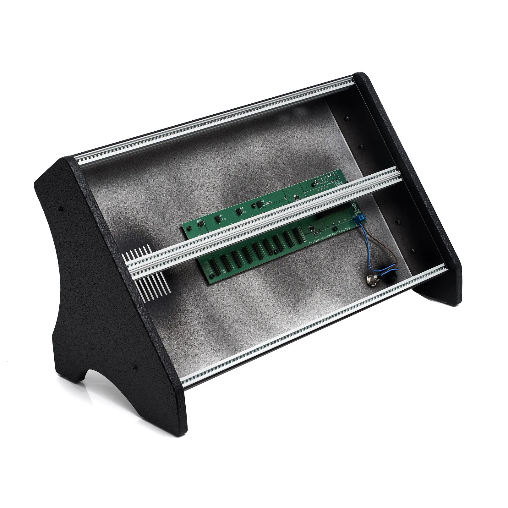 Erica Synths 2 x 84HP Skiff Case with Integrated PSU Vertical Side Panels