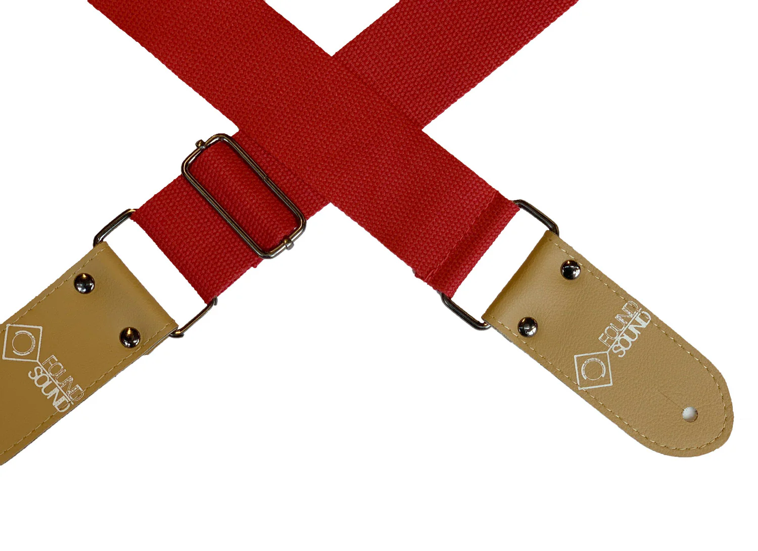 DSL 50 Cotton Red Guitar Strap