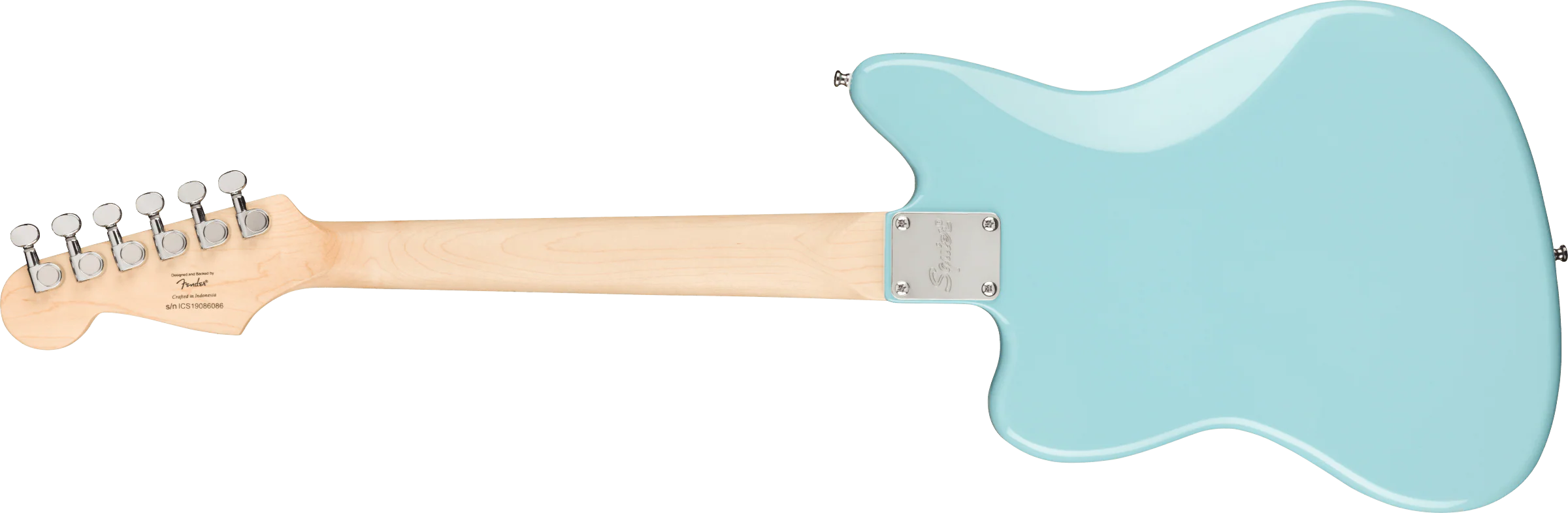 Fender Squier Mini Jazzmaster HH - Daphne Blue - Image 5