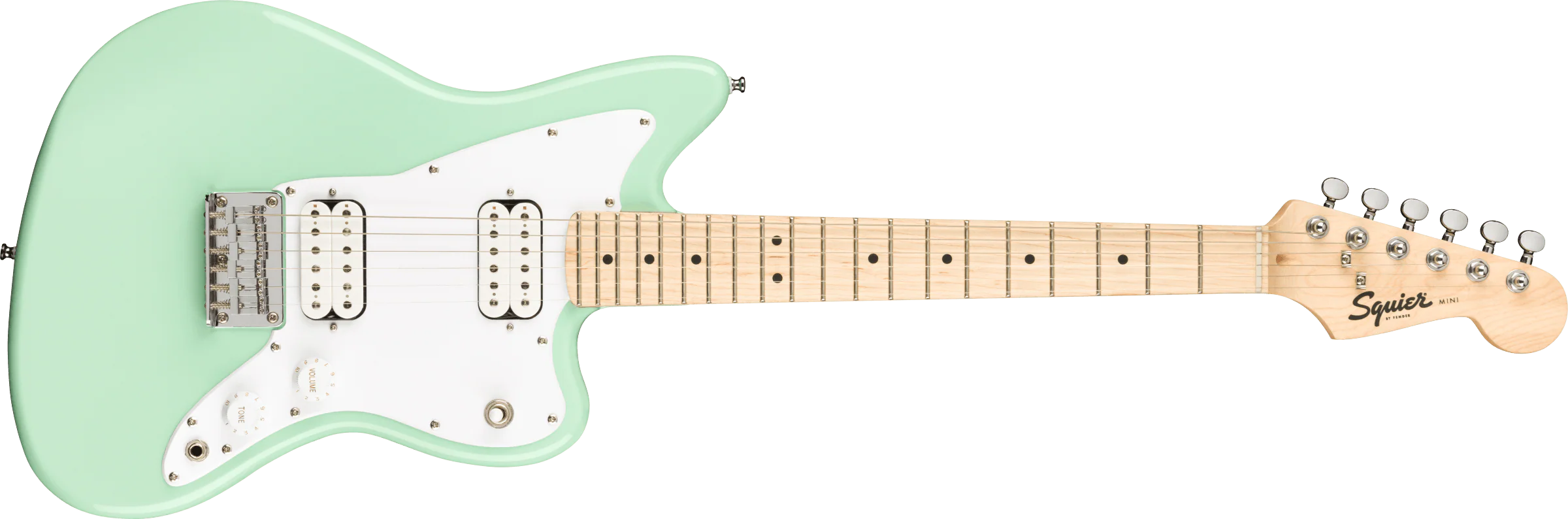 Fender Squier Mini Jazzmaster HH - Surf Green - Image 4