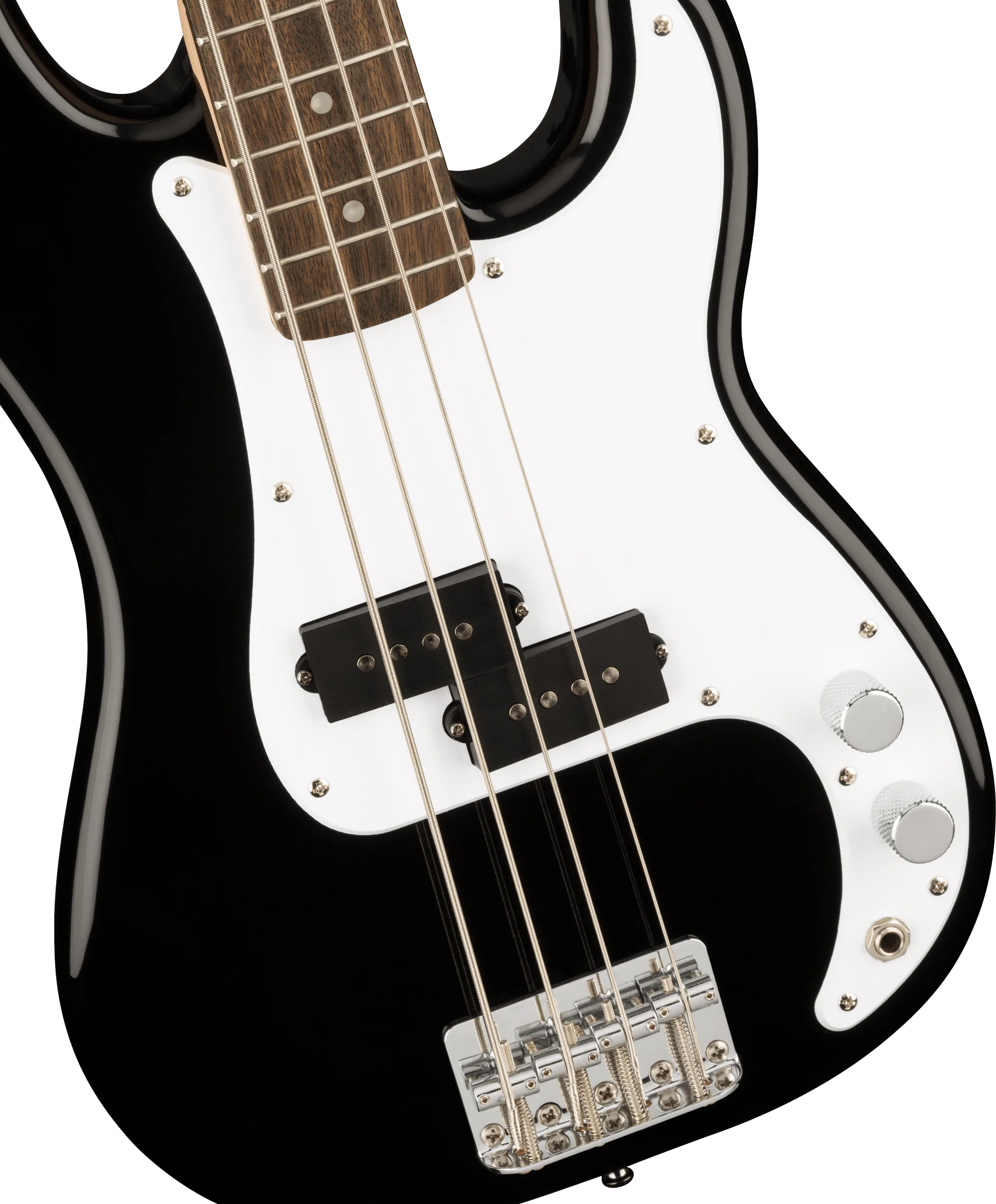 Fender Squier Mini P Bass - Black - Image 6